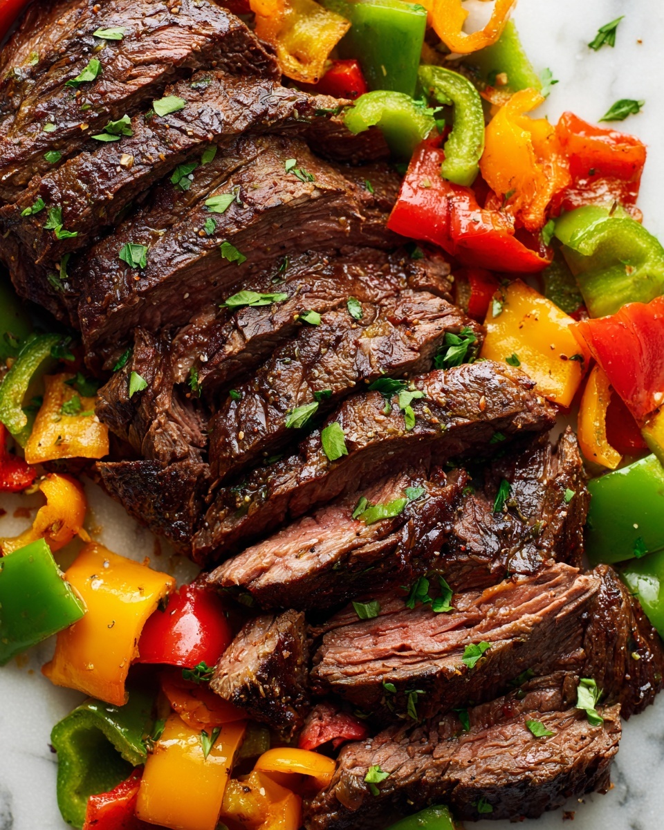 Chinese Pepper Steak Recipe - Recipe Image