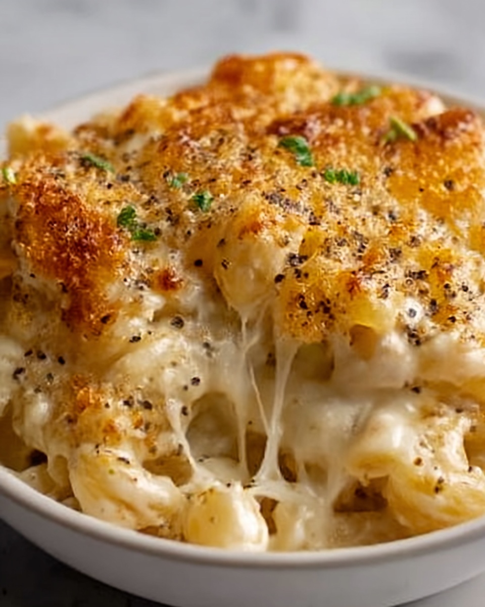 Parmesan Garlic Chicken Mac and Cheese Recipe - Recipe Image