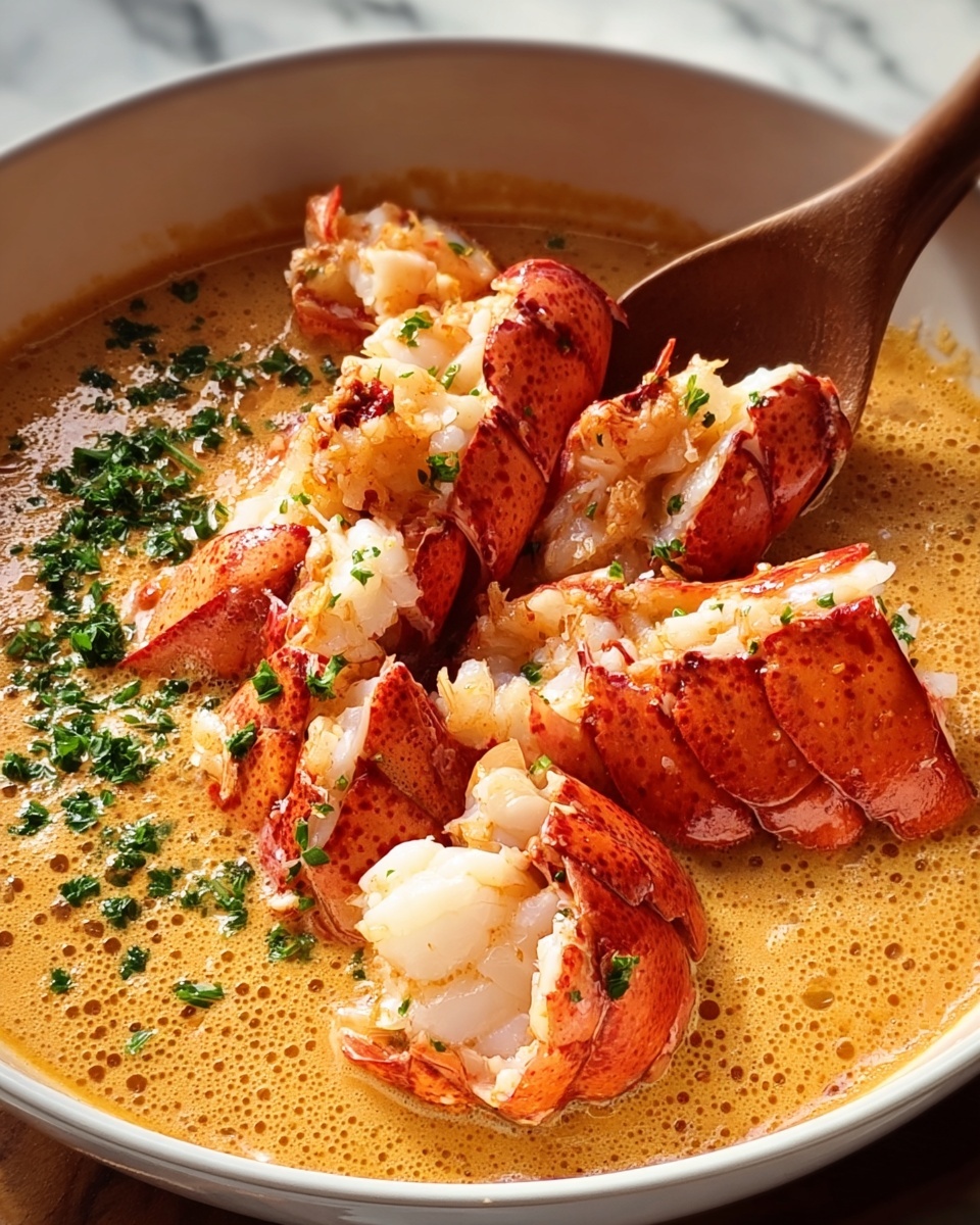 Creamy Spicy Lobster Pasta Recipe - Recipe Image
