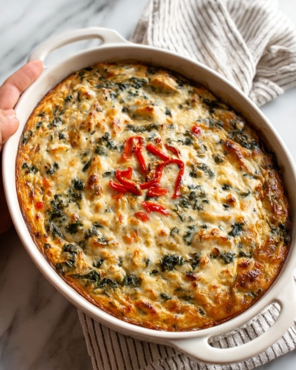 Creamy Chicken and Veggie Casserole Recipe - Recipe Image