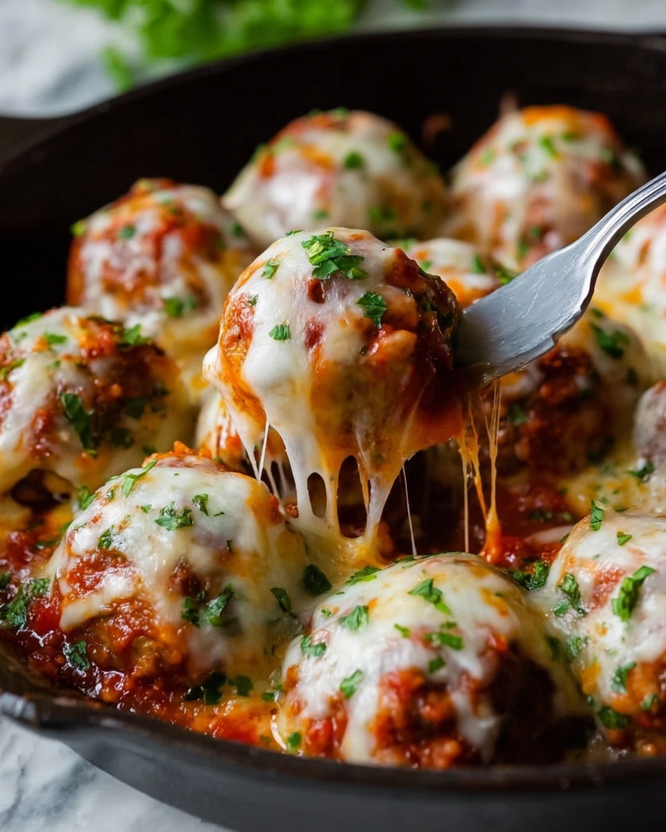Meatball Parmesan Recipe - Recipe Image