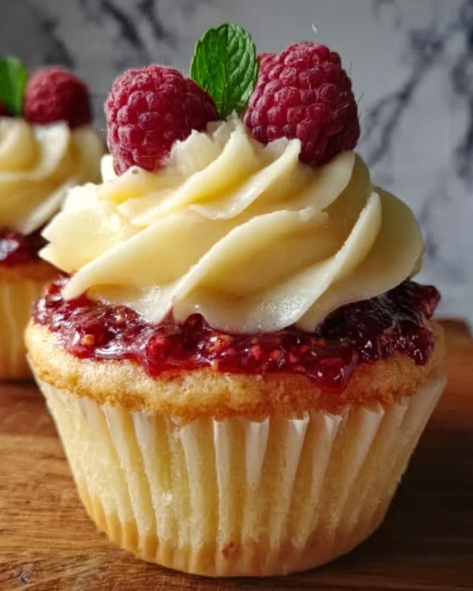 Luscious Lemon Raspberry Swirl Cheesecake Cups Recipe - Recipe Image