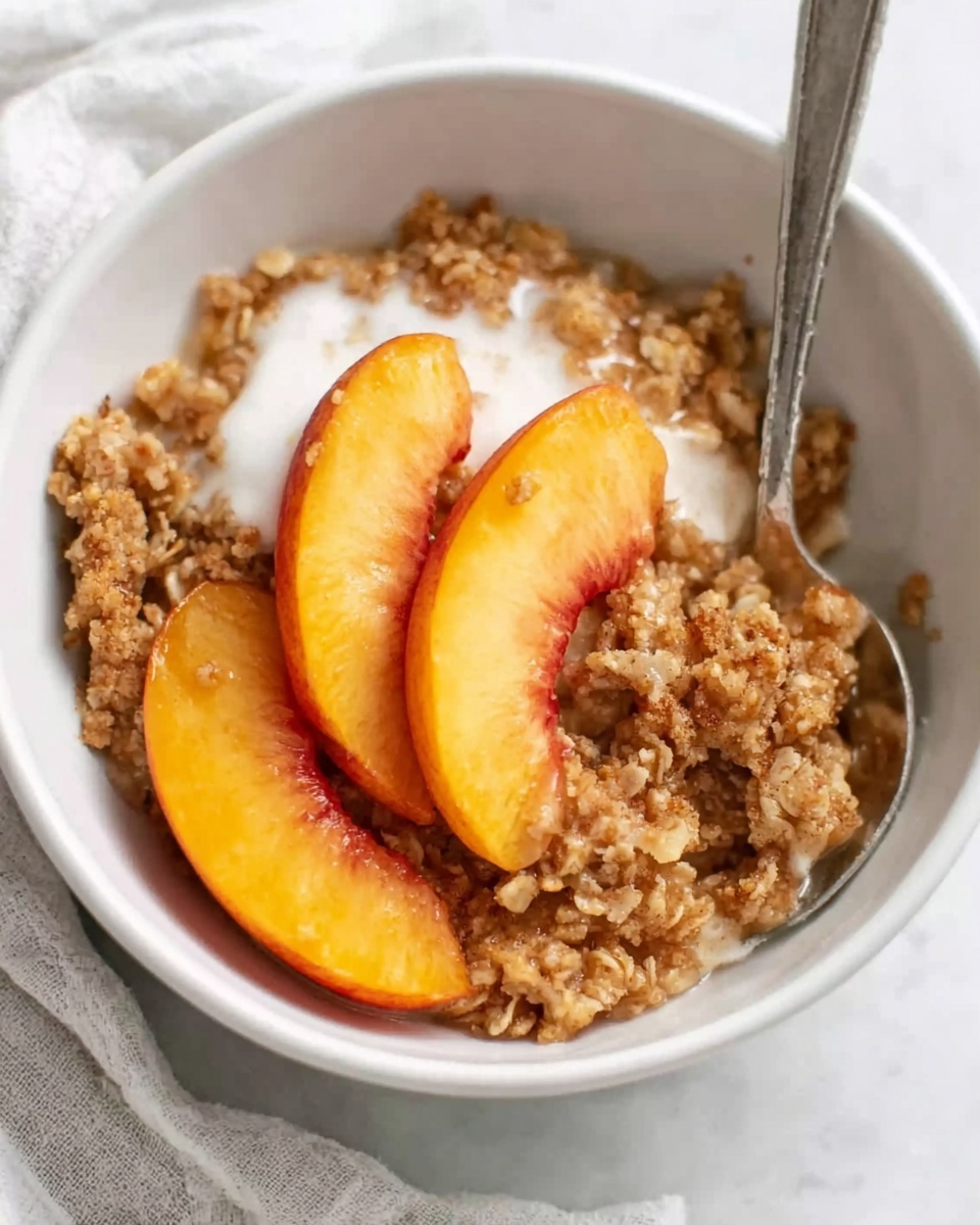 Peach Crisp Recipe - Recipe Image