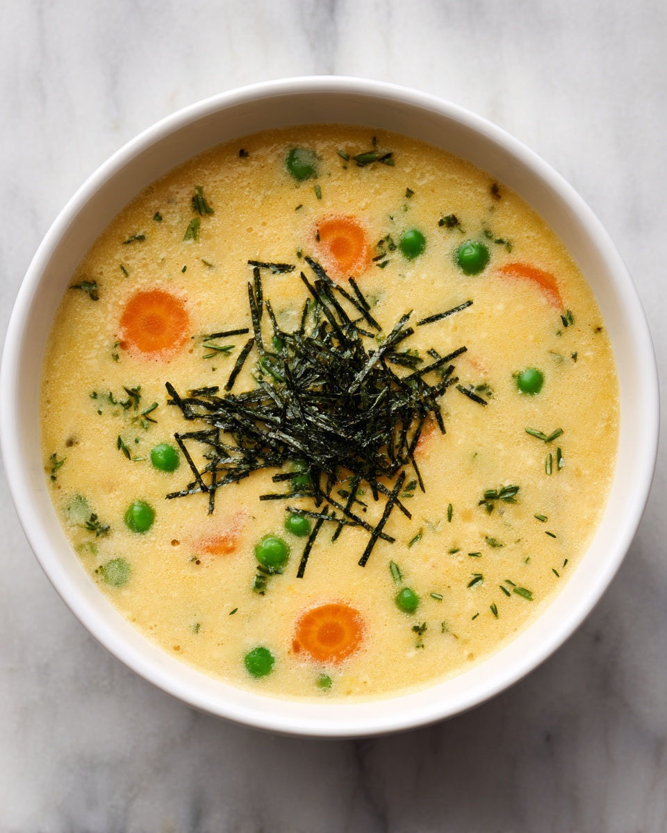 Chawanmushi: A Delicate Japanese Steamed Egg Custard Recipe - Recipe Image
