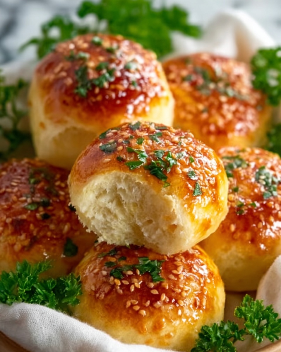 Keto Garlic Rolls Recipe - Recipe Image