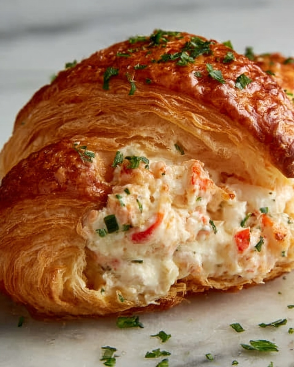 Crab & Cheese Crescent Delight Recipe - Recipe Image