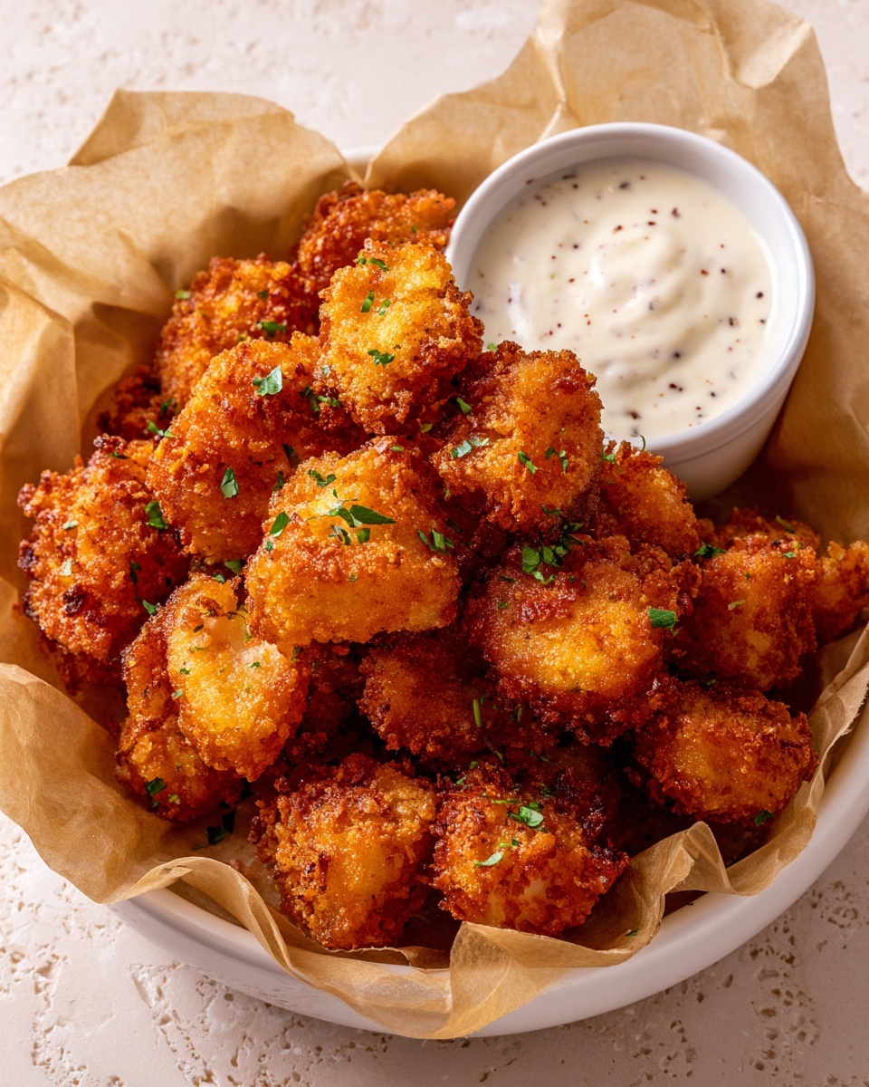 Parmesan Baked Fish Nuggets Recipe - Recipe Image