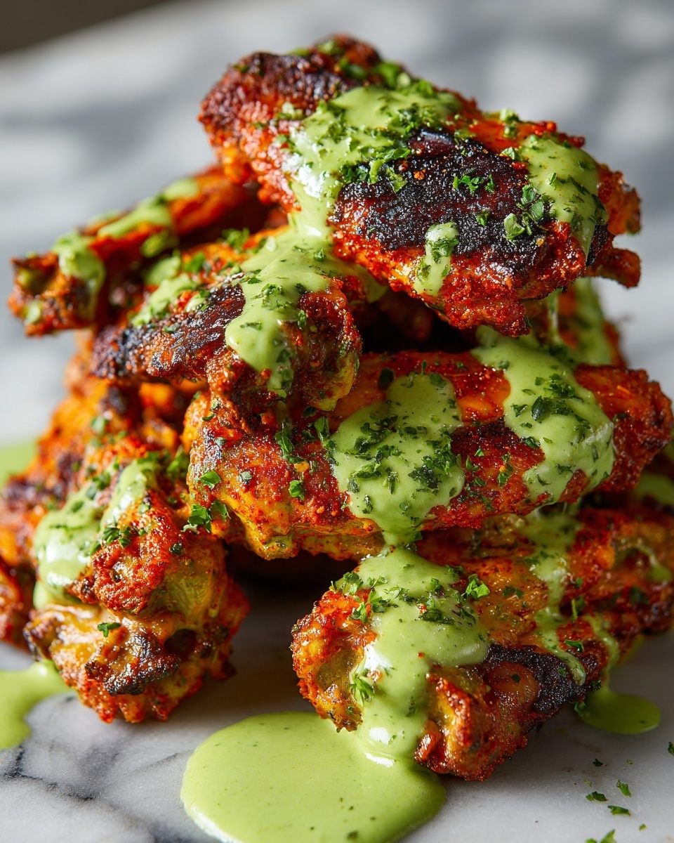 Crunchy Parmesan Carrots with Salsa Verde Recipe - Recipe Image