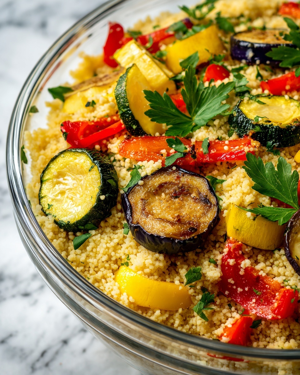 Roasted Vegetable Couscous: An Amazing Ultimate Recipe - Recipe Image