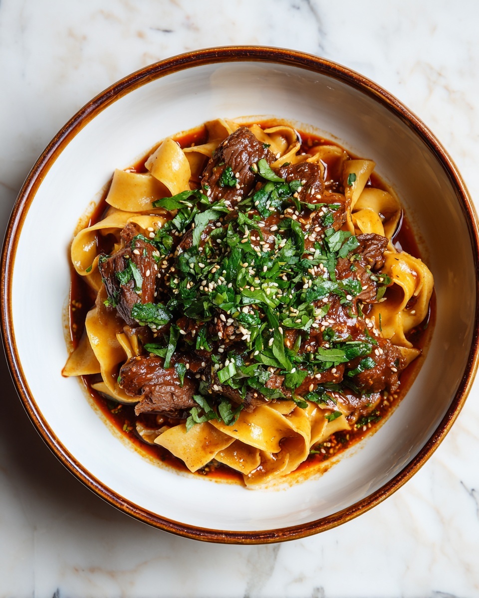 Cumin Lamb Noodles Recipe - Recipe Image