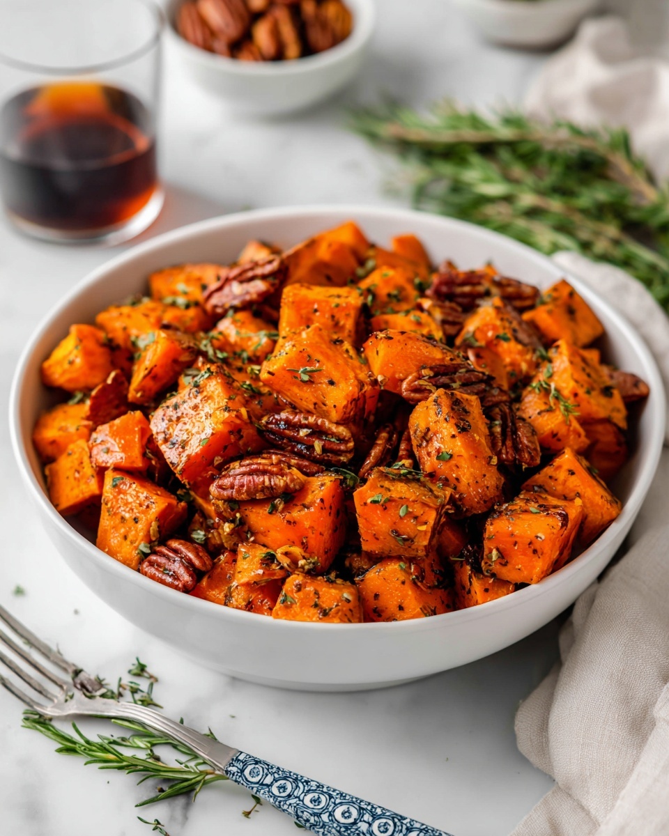 Maple Roasted Sweet Potatoes Recipe - Recipe Image