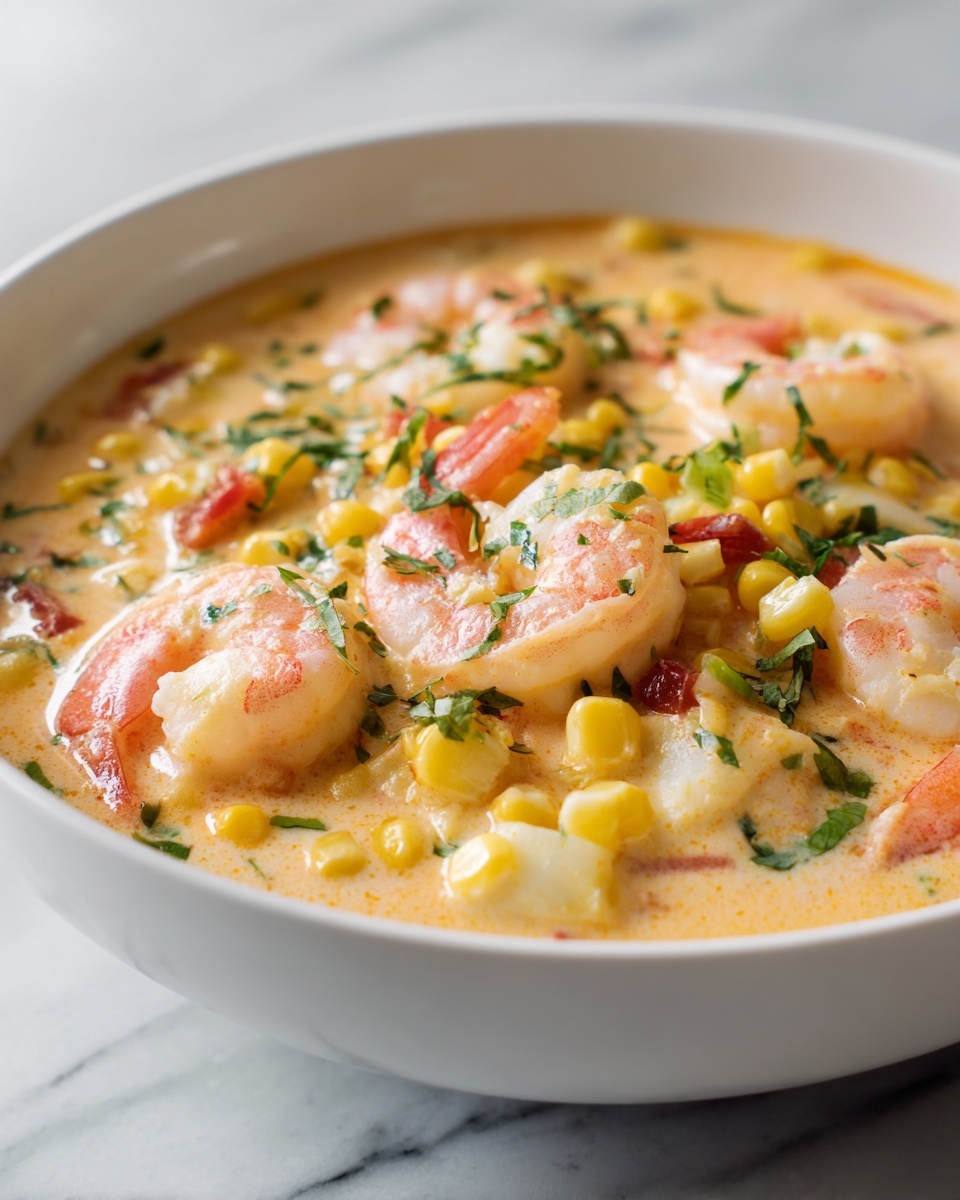 Sweet Corn and Shrimp Chowder Recipe - Recipe Image