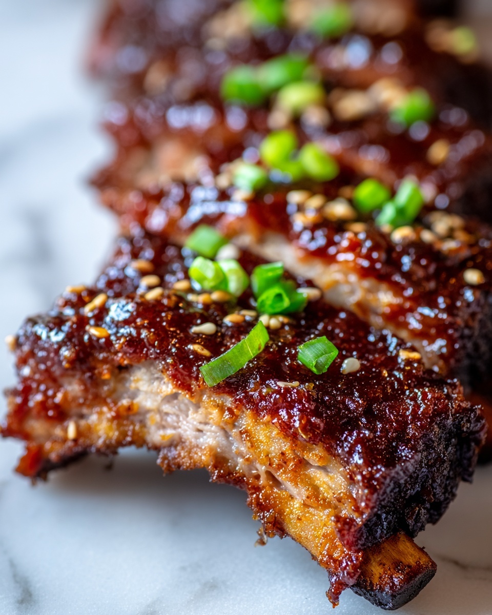 Honey Garlic Ribs Recipe - Recipe Image